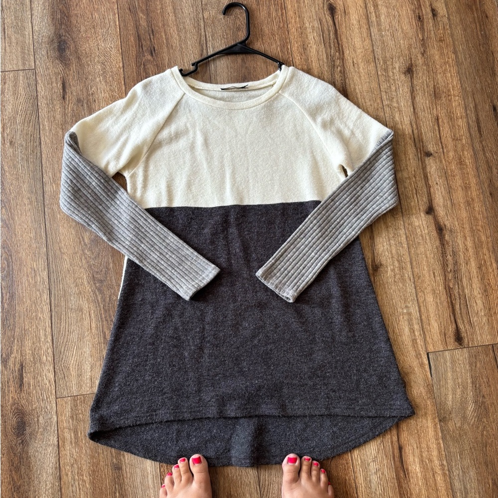 Two-Tone Sweater